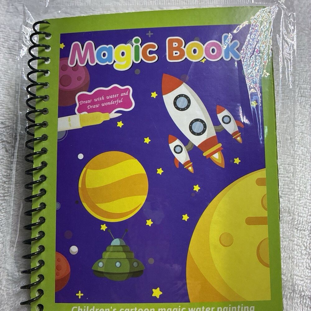 Magic Water Book Repeat To Use Water Fillable Pen Under The Ocean Easter Basket